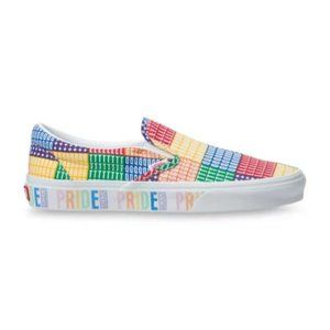 Vans Classic Slip-ons Pride Rainbow LGBT Sneakers